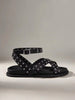 Solecia Women Shoes Women's Fashion Black Comfort Flat Beach Shoes Summer